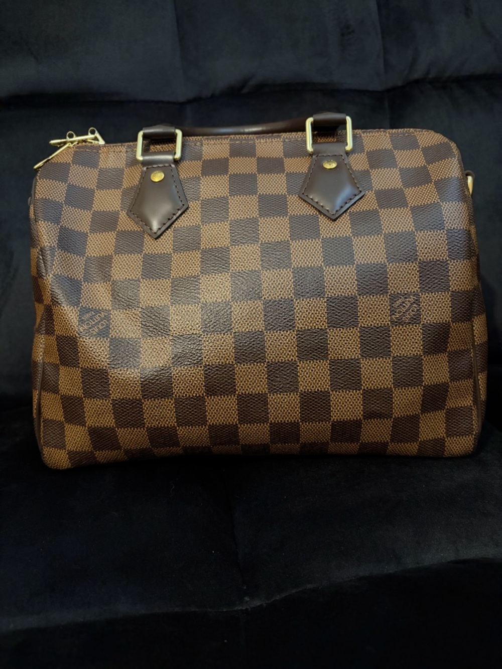 Louis Vuitton Bandouliere 25 Damier Ebene - Picture 7 of 15